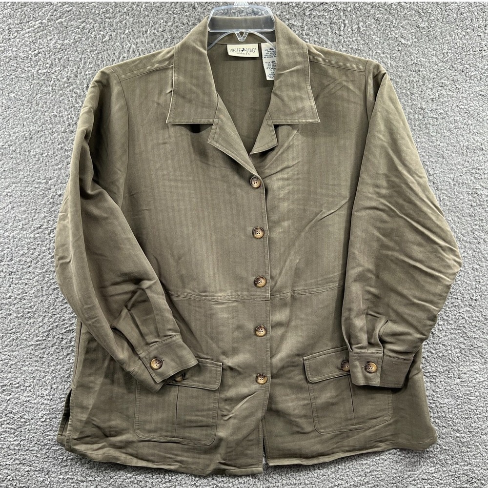 Womens Minimalist Shirt 14W/16W Plus Workwear Capsule Classic Utility Office